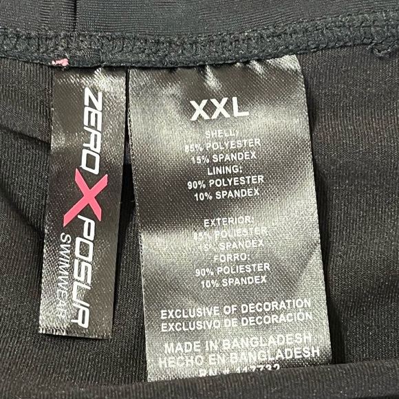 Zeroxposur Women's Wide Strap Modest Tankini Swimsuit Set Seashell Size XXL - Picture 13 of 15